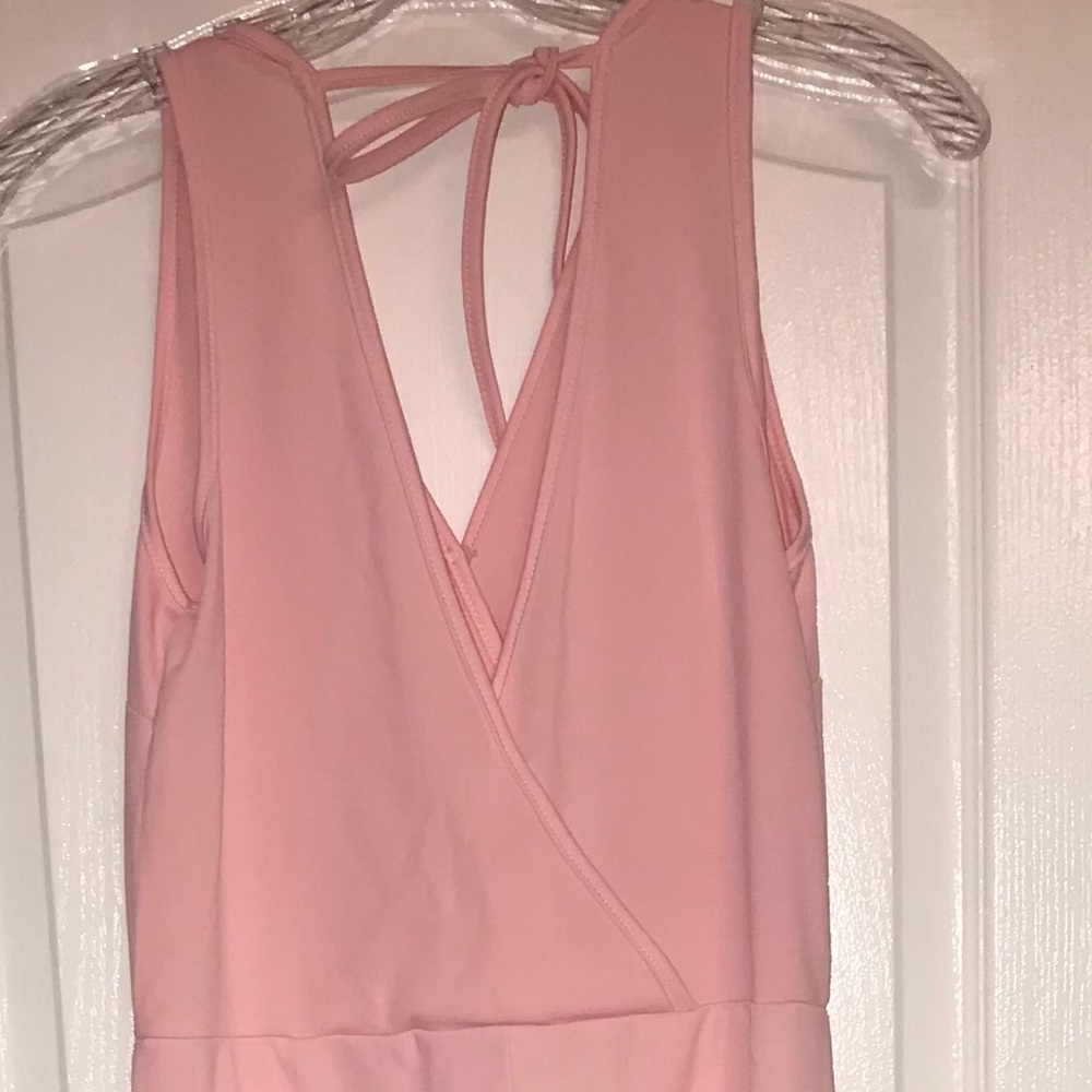 Pink jumpsuit